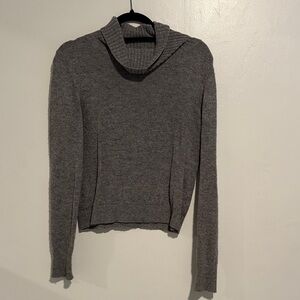 Brandy Melville Gray Turtle Neck Sweater
